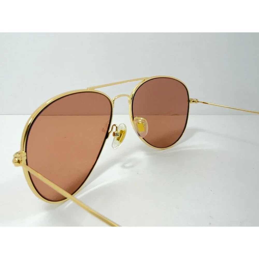 DIFF Cruz GD-PP06 Sunglasses Women's Gold Brown Aviator UV Protection Fashion